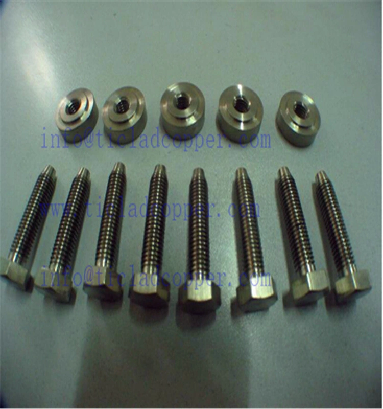 Titanium Bolts Allex Hex Bike Stem Tapered Head Screw/M3 M4 M5 M6 M8 M10 Gr2 Gr5 Torx Head Titanium Screws / Titanium Fastener